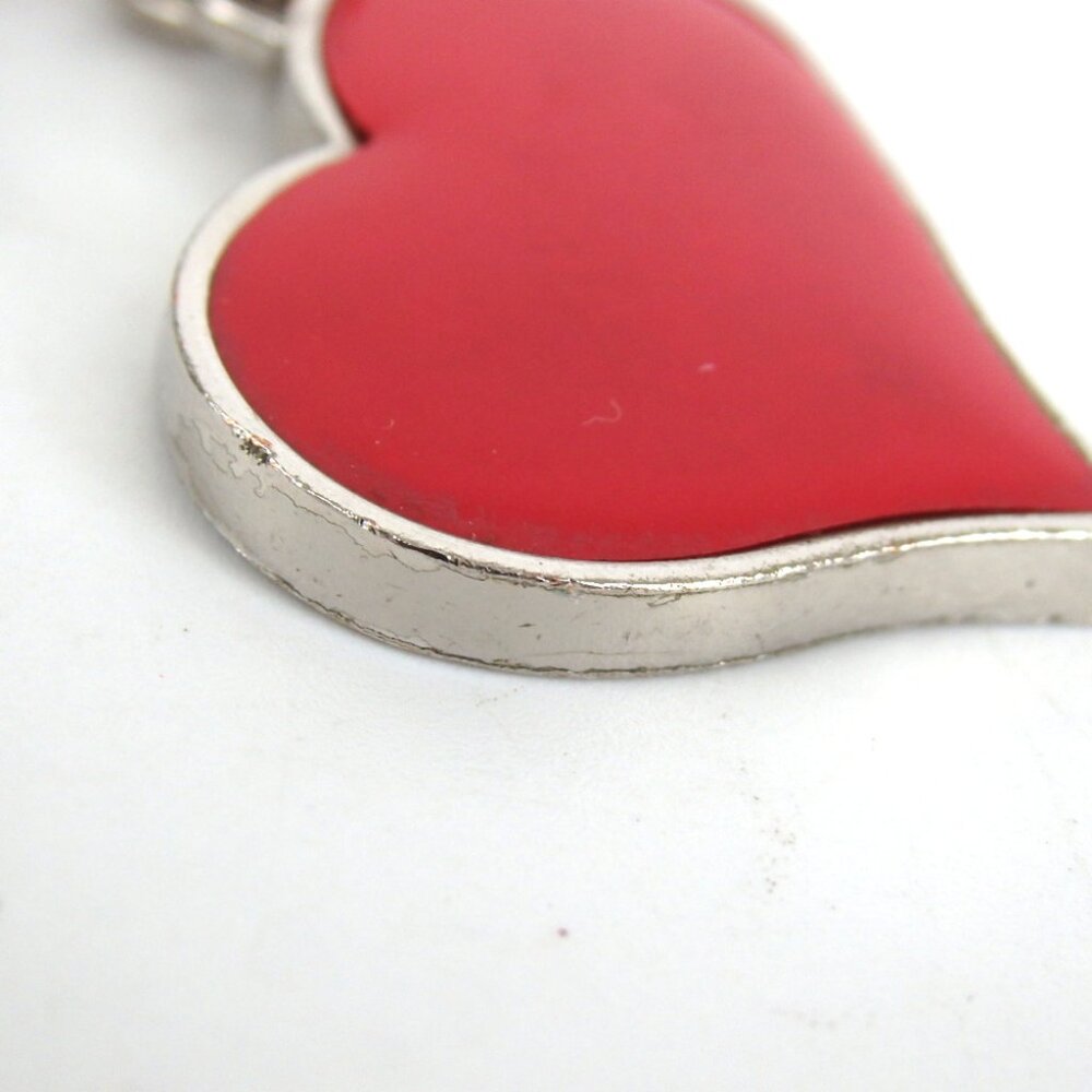 Authentic Vivienne Westwood Orb heart key ring metal [Used] - Picture 4 of 10